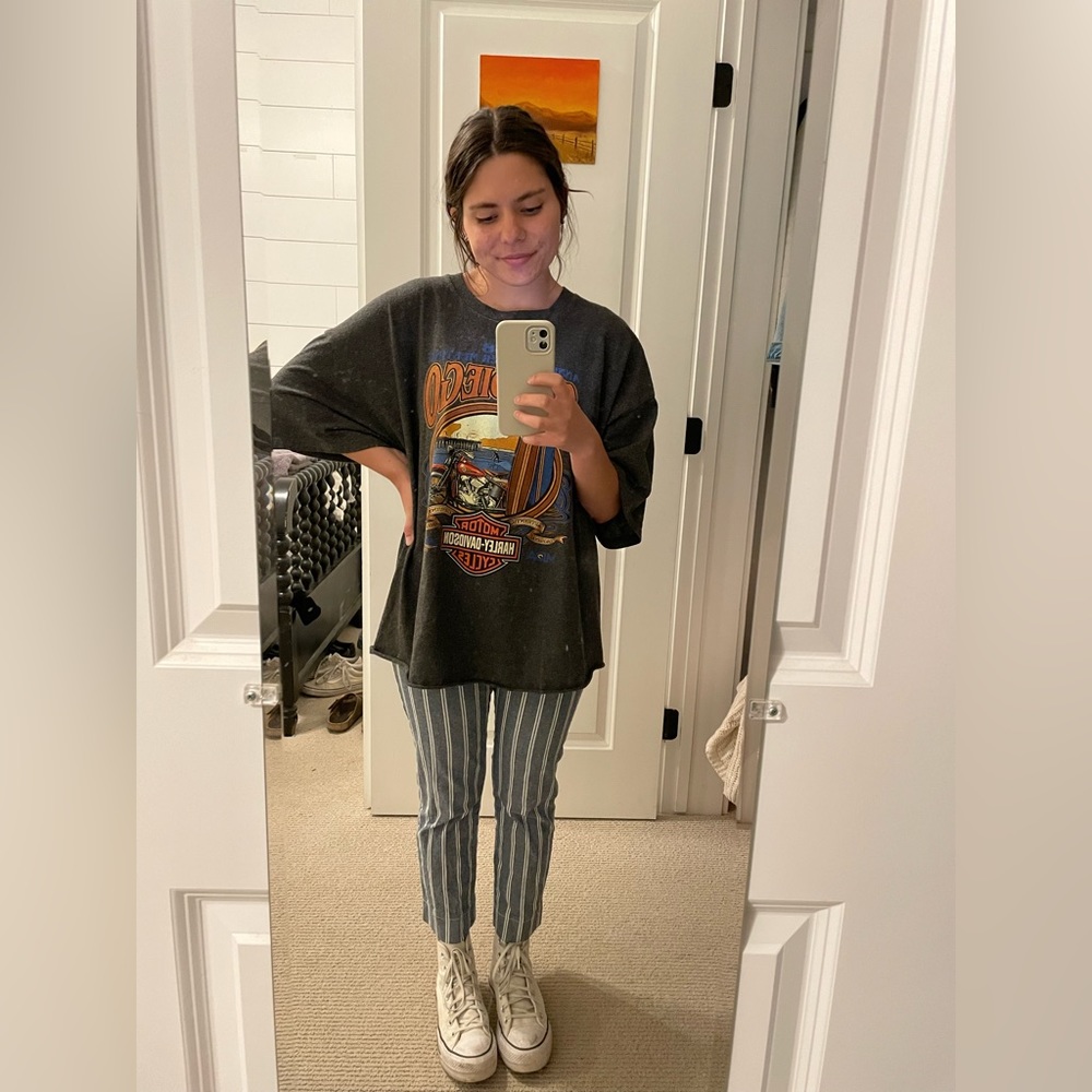 Striped Casual Pants